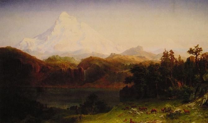 Albert Bierstadt Mount Hood
